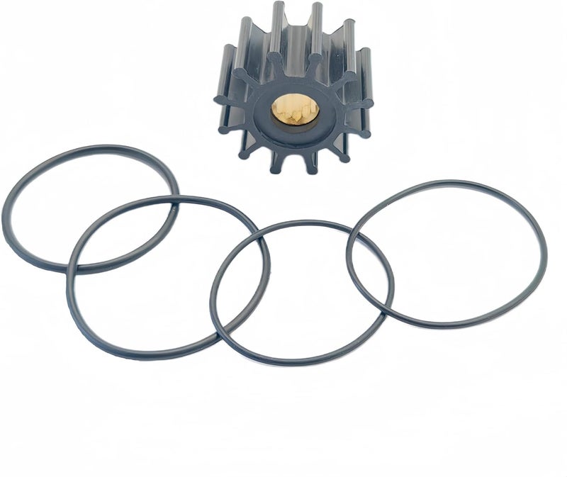 SeaSierra 3858256 Sea Water Pump Impeller Kit Replace Volvo Penta 3.0 4.3 5.0 5.7 7.4 8.1 L and OMC 3.0-8.2L Marine Boat Engines 21951346 - Image 4